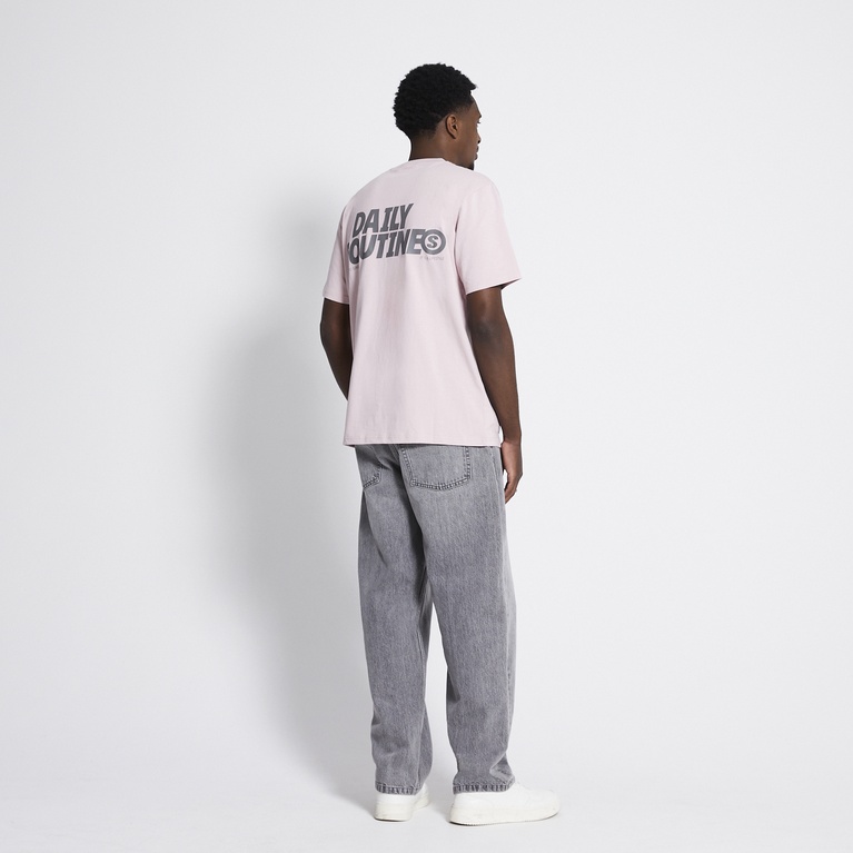 Printed tee "West" Dusty Pink